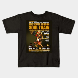 POSTER - THE SOUTH LONDON - SOUL TRAIN - OMEARA Kids T-Shirt